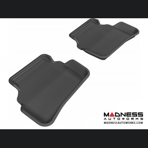 Mercedes Benz C-Class (W204) Sedan Floor Mat - Rear - Black by 3D MAXpider